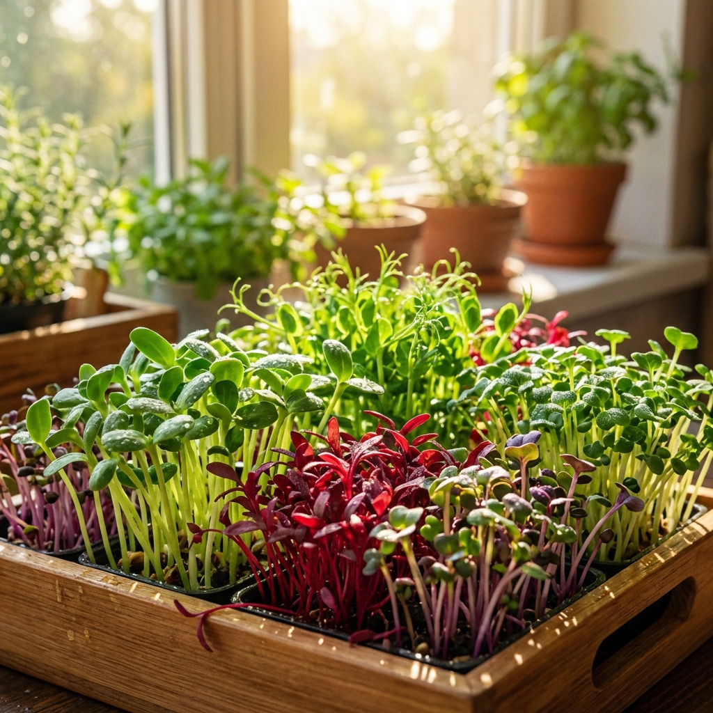 Indoor Microgreen Farm